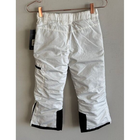 Arctic Quest Unisex Kids Insulated Windproof Winter Snow Pants White Sz XS (5/6) - Picture 2 of 9